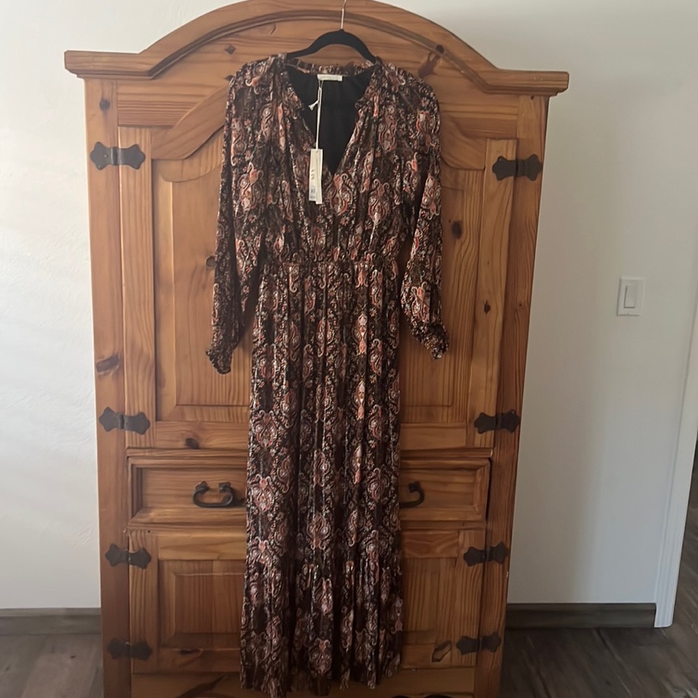 NWT floral maxi dress